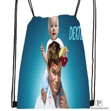 Пользовательские dexter_cosplay_blood_wings Drawstring сумка-рюкзак милый рюкзак дети сумка(черный назад) 31x40 см#20180611-02-73