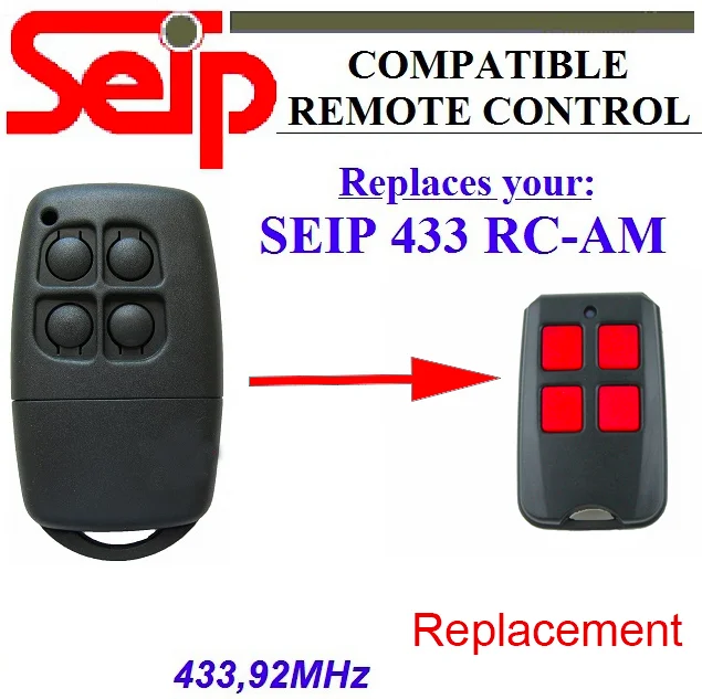 

20pcs Seip rc-am replacement 433mhz remote control DHL free shipping