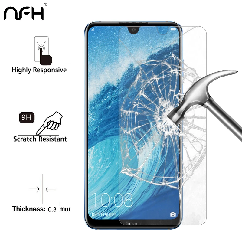 

Screen Protector Honor 7A Tempered Glass For Huawei Honor 8X 8C Magic2 7A 6X 5X 5C Protective Film Glass Honor 7A Pro 8X Max 9i