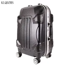 KLQDZMS 20/24 дюймов ABS студентов Спиннер чемодан на колесиках креативный Дорожный чемодан для багажа на колесиках женщины посадка в бизнес-класс коробка
