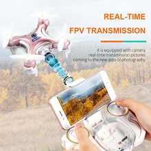 Cheerson Quadcopter CX-10W-TX Drone With 0.3MP Camera 4CH 6-Axis Gyro Helicopter with LED light Phone WIFI control RC toys