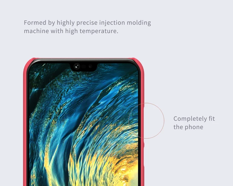 Чехол Nillkin для huawei P20 Lite, матовый чехол из поликарбоната, пластиковый жесткий чехол на заднюю панель для huawei P20 Lite/P20Lite/Nova 3E