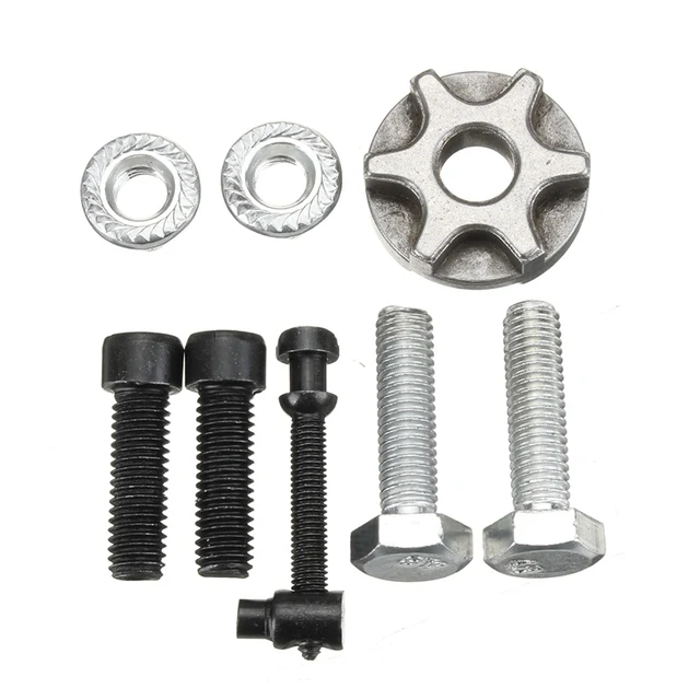 Doersupp 11.5 Inch 82cm Woodworking Chainsaw Refit Kit For Angle Grinder DIY Electric Saw Chainsaw Transfer Conversion Head set