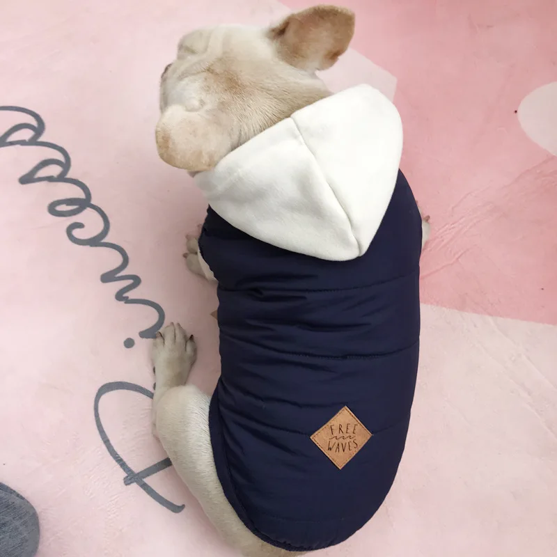 

Pet Dog Vest Jacket Clothing Autumn Winter Windproof Dog Clothes Warm Coat for Small Large Dogs French Bulldog Puppy Pet Outfits