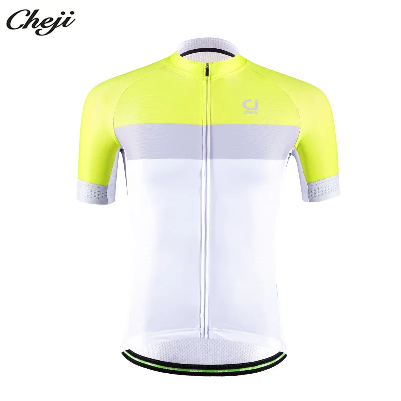 CHEJI Мужская велосипедная рубашка с коротким рукавом, дышащая, быстросохнущая, на заказ, велосипедная майка, Pro Racing, велосипедная одежда, Джерси de Ciclismo