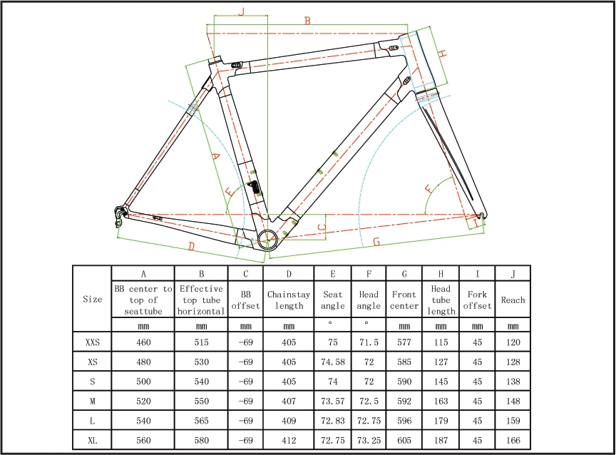 C60 C618 Colnago дороги углерода рама шоссейный углеродный руль для велосипеда набор 20 видов цветов в форме "Дэси