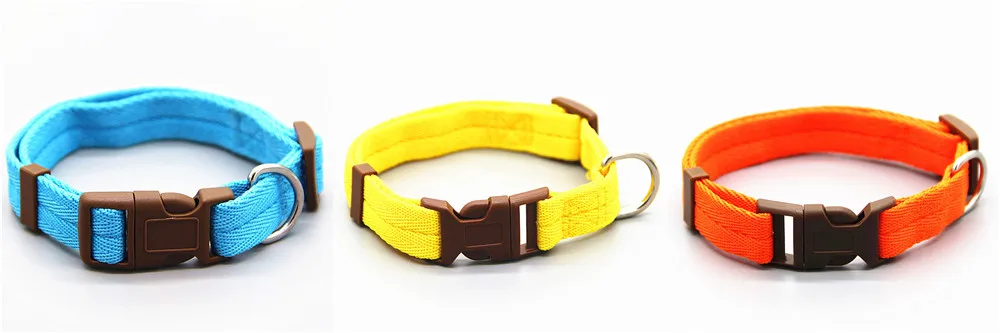 Dadugo Pet dog collar nylon adjustable clip buckle dog collars head collars size SmLXL puppy large dropshipping (3)