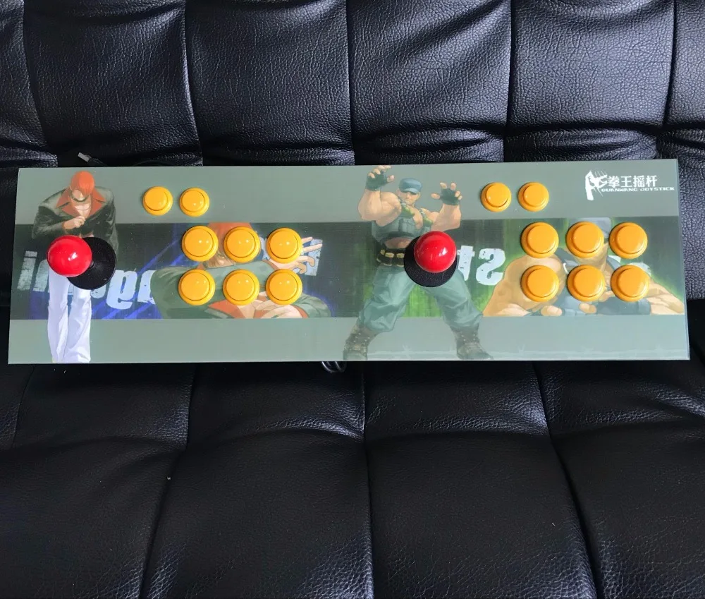 

Double joystick King of Fighters Street Fighter the arcade joystick computer USB