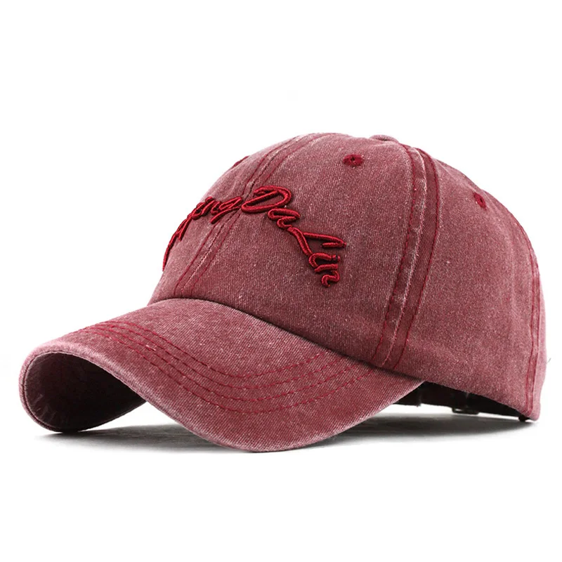 [FLB] Новая мужская кепка, бейсбольная кепка для женщин и мужчин, бейсболка, Кепка с вышивкой, повседневная Кепка F361 - Цвет: F361 Red