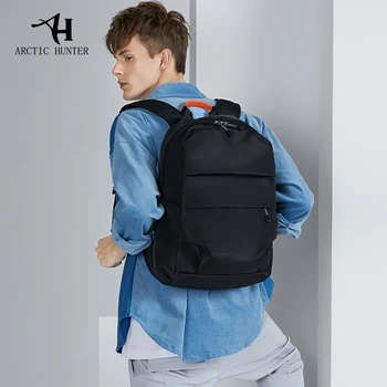 

ARCTIC HUNTER New large-capacity backpack men's simple shoulder bag computer bag fashion travel bag college student bag male