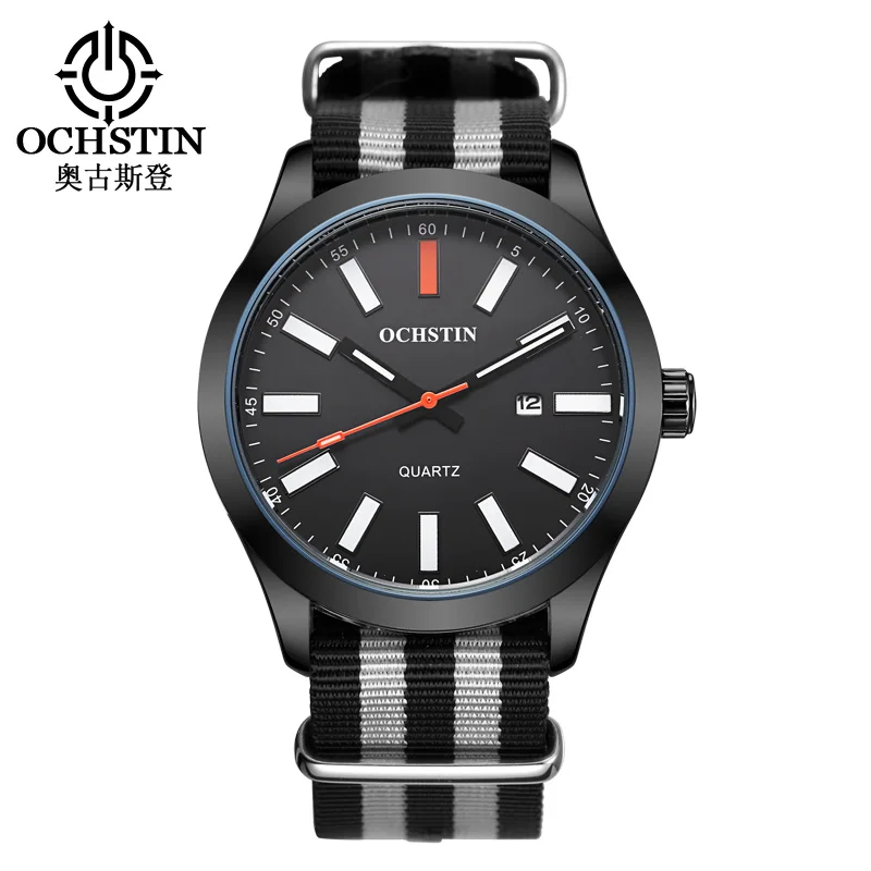 

2016 Ochstin Sports Watches Men Luxury Brand Nylon Strap Army Military Wristwatches Clock Male Quartz Watch Relogio Masculino