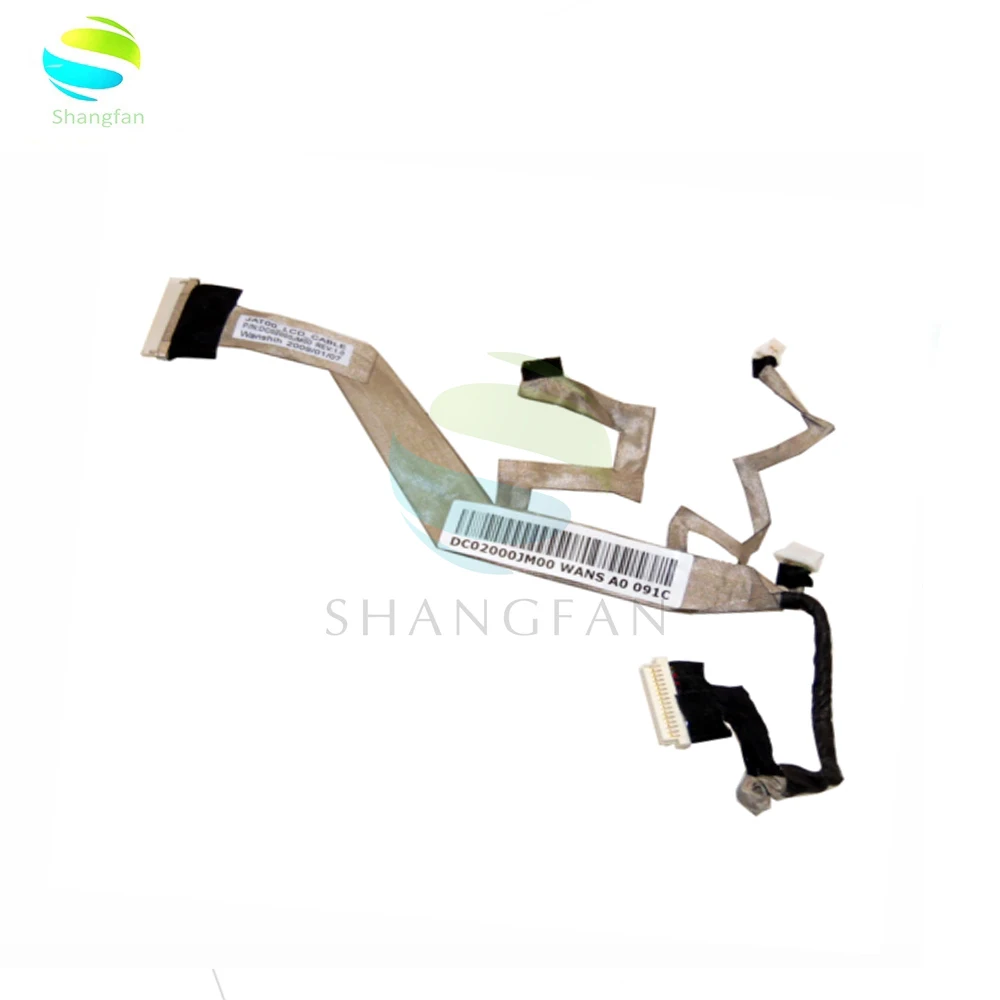 Laptop Video screen Flex wire For HP EliteBook 2530P 20pin 12&quot laptop LCD LED LVDS Display Ribbon cable DC02000JM00 | Компьютеры и