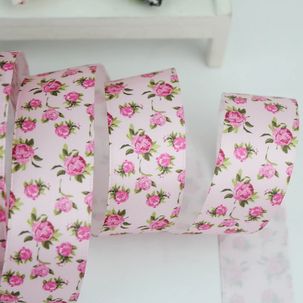 rose satin ribbon (2)