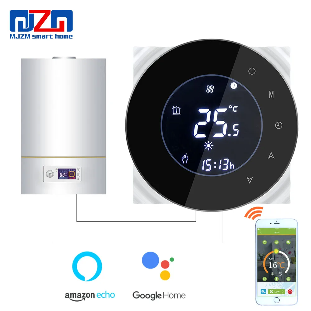 MJZM GL 6000 WiFi Boiler Thermostat Digital Temperature Regulator fits