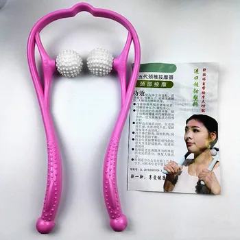 

Neck Massage Hand Roller Massage Neck Pressure Point Therapy Neck Shoulder Massage Relieve Pain Massageador Tool