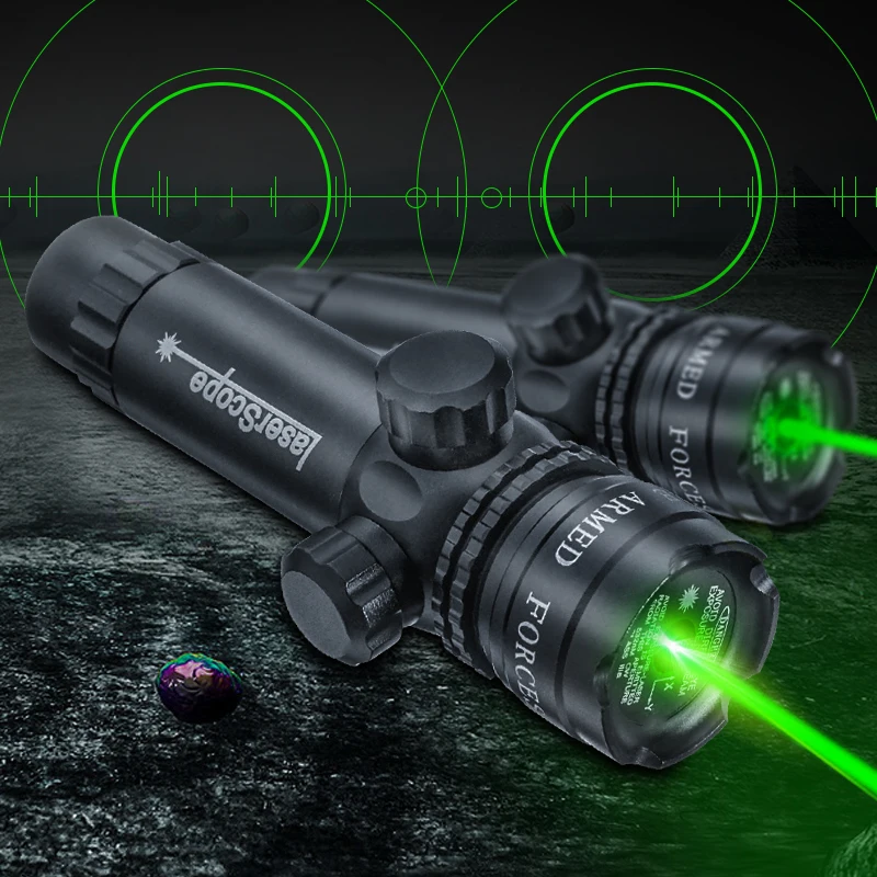 

Hunting Green Dot Laser Sight Light Scope Barrel Rail Mount For Rifle Airsoft