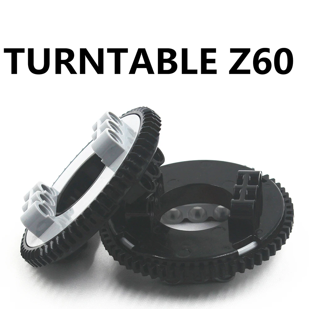 Building Blocks BulkTechnic Parts 2pcs TURNTABLE Z60 compatible with lego for kids boys toy MOC6109283 Building Blocks BulkTechnic Parts 2pcs TURNTABLE Z60 compatible with lego for kids boys toy MOC6109283