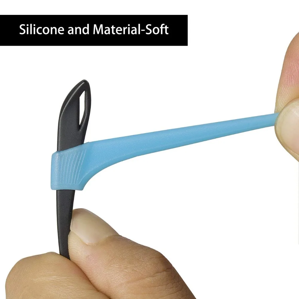 Silicone Anti-slip Glasses  Holder Strap Stand For Eyewear Accessories Eyeglass Ear Hook Comfortable  (12)