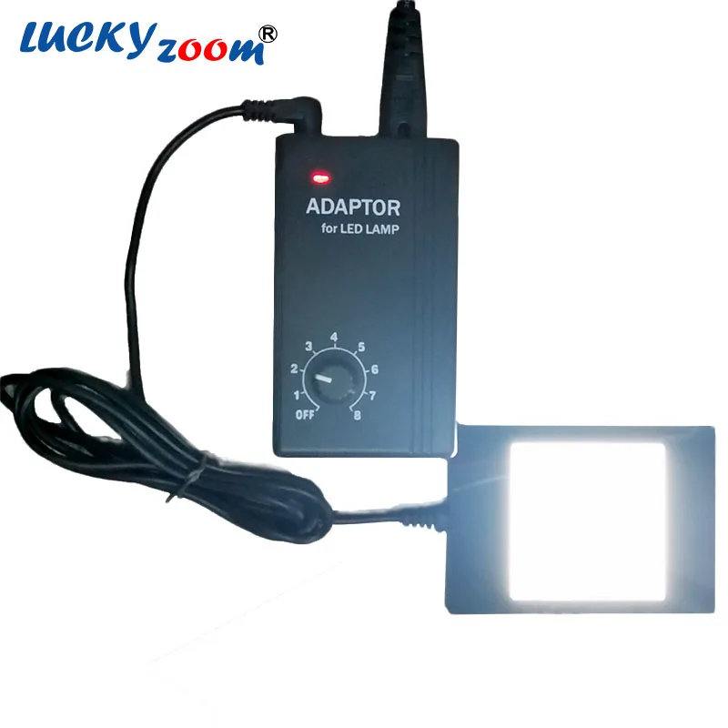 Adjustable 50X50MM Square Microscope Light High Quality Illumination For Binocular Trinocular Micro