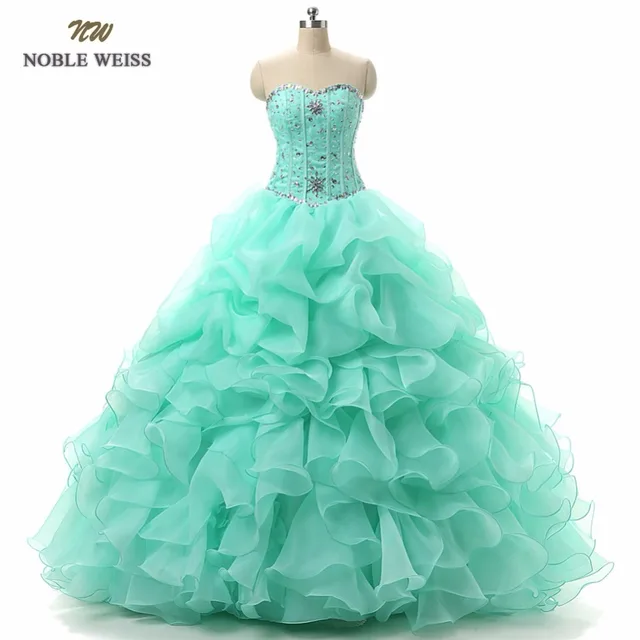 NOBLE WEISS Ball Gown Quinceanera Dresses for 15 years With Beaded