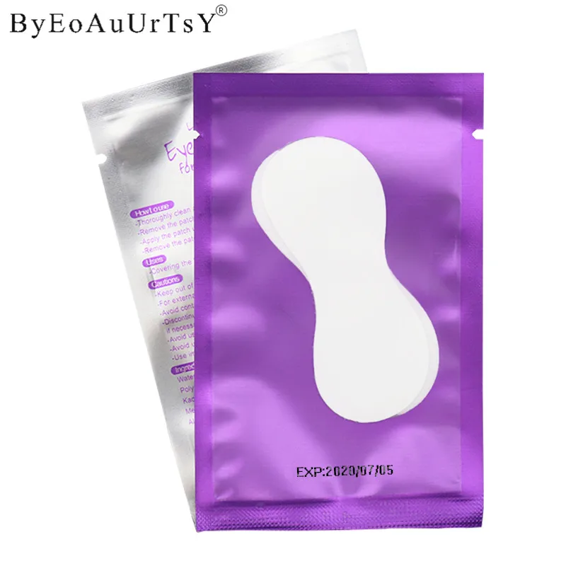 20pcslot New Paper Patches Eyelash Under Eye Pads Lash Eyelash Extension Hydrating Eye Tips Sticker Wraps Makeup Tools 2018 (19)