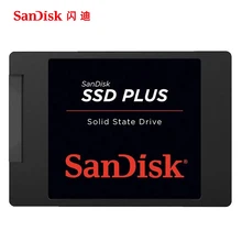 Sandisk SSD PLUS 535MB/S 120GB 240GB 480GB 960GB Internal Solid State Disk Hard Drive SATA 3.0 for Laptop Desktop PC
