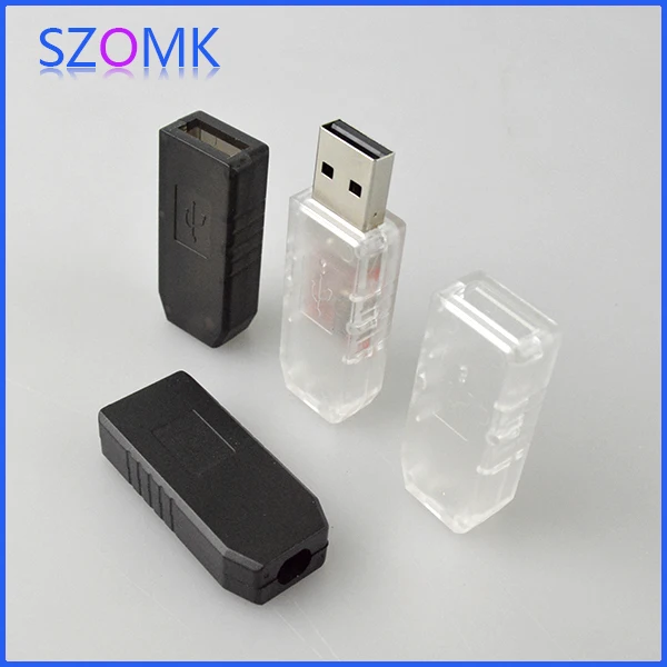 2 шт./Лот Бесплатная доставка маленький пластиковый корпус usb для корпуса