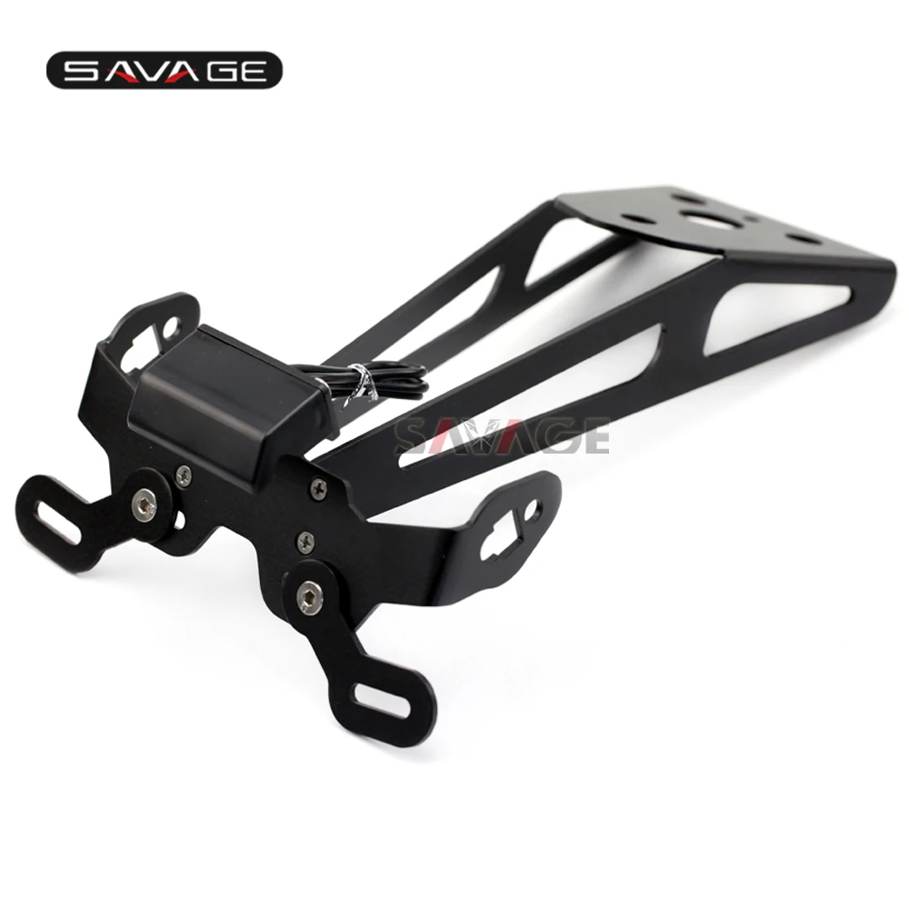 

License Plate Holder LED Light For YAMAHA YZF R125 2014-2017, MT-125 2015 2016 2017 Motorcycle Tail Tidy Fender Eliminator