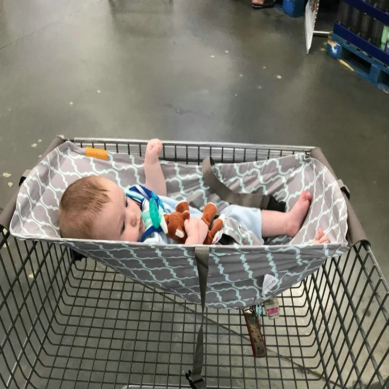 

Binxy Baby Shopping Cart Hammock (Full Bloom) High Chair Cover for Baby or Toddler Machine Washable Binxy Baby