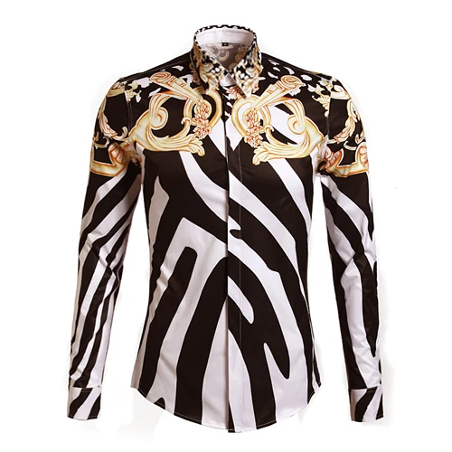 Новое поступление осень Королевский Мужской тепловой с длинным рукавом модная повседневная легкая хлопковая рубашка для мужчин Размер M L XL XXL XXXL