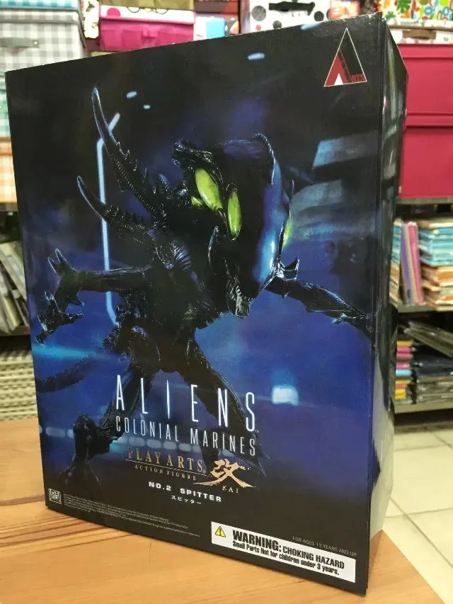 Иностранцы Colonial Marines Играть искусств Кай фигурку № 2 Spitter вариант ПВХ фигурки героев Коллекционные вещи модели игрушки 27 см KT2188