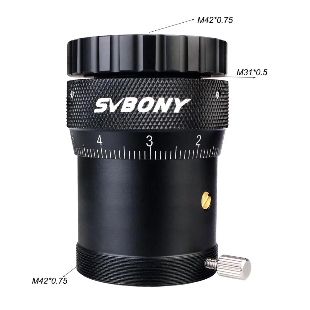 SVBONY 1,2" двойной спиральный фокус SV108 высокая точность для телескопа/Finder& Guidescope w/Латунное компрессионное кольцо F9179