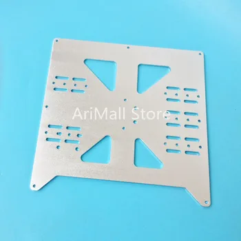 

3D printer parts heating platform Z-axis support aluminum plate for Prusa I3 /Wanhao support plate V3 heatbed aluminum plate