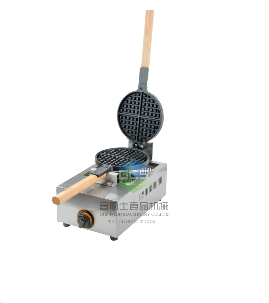 

free shipping ~GAS type waffle maker machine 4 pcs a plate
