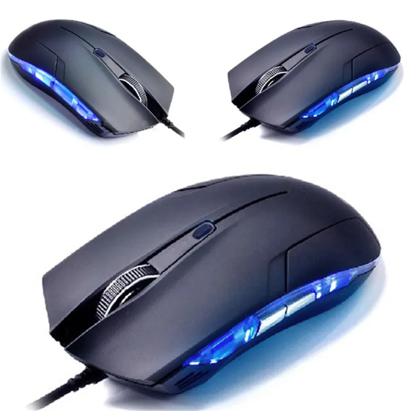 

6D USB Wired Gaming Mouse 3200DPI 6 Buttons LED Optical Professional Pro Mouse Gamer Computer 62500A