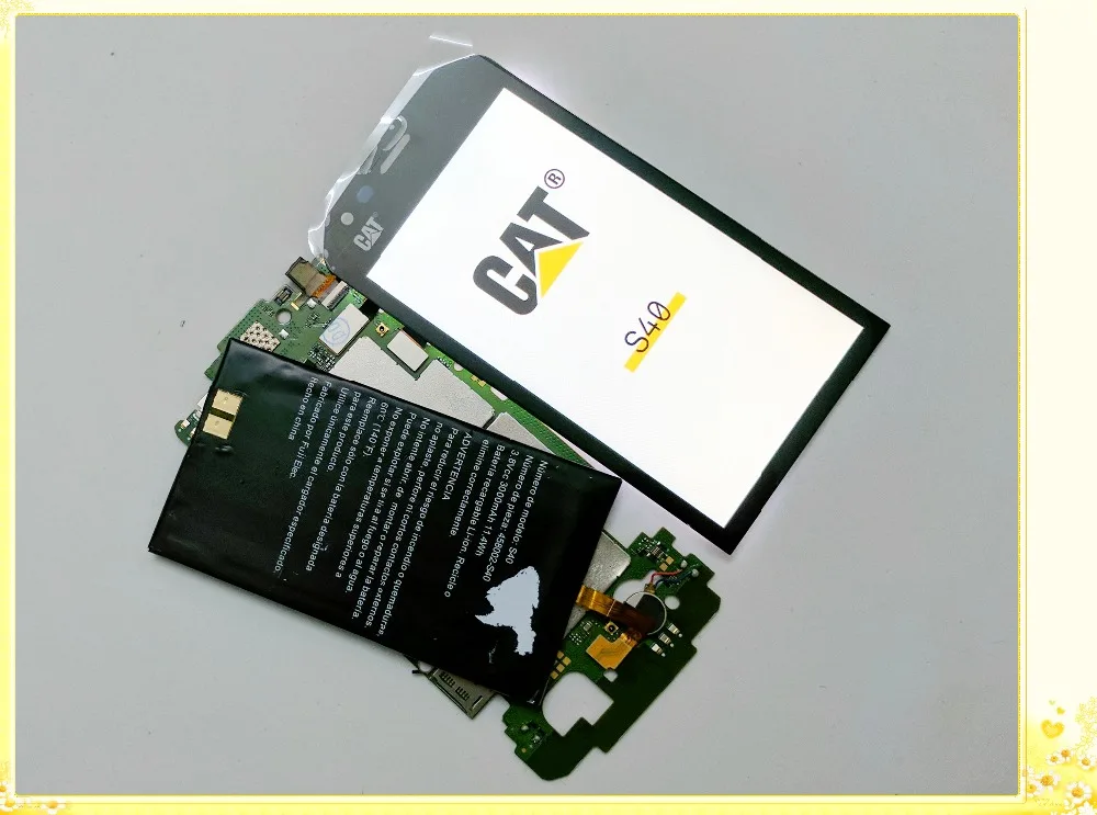 100% рабочий сенсорный ЖК-дисплей для CAT S40 | Мобильные телефоны и аксессуары