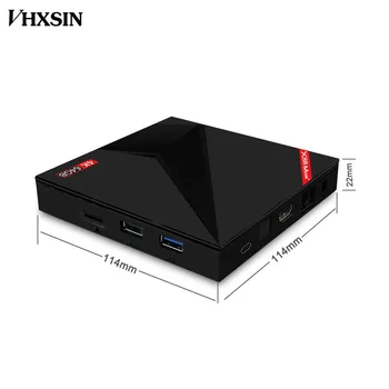 

VHXSIN 20 PCS/LOT X88 max plus Smart TV Box Android 9.0 Set-top Box H.265 4K RK3328 Quad-Core 4GB 64GB BT 4.0