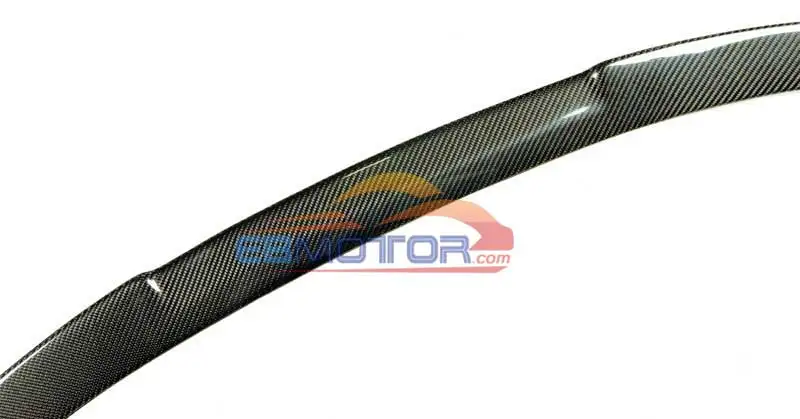 Real carbon fiber V style trunk spoiler for BMW 3-Series F30 F80 M3 4D Sedan 2012UP