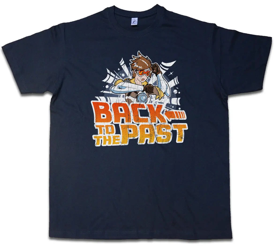 Back to the Past T Shirt Marty Retour Car Doc Fun Comic Look Future