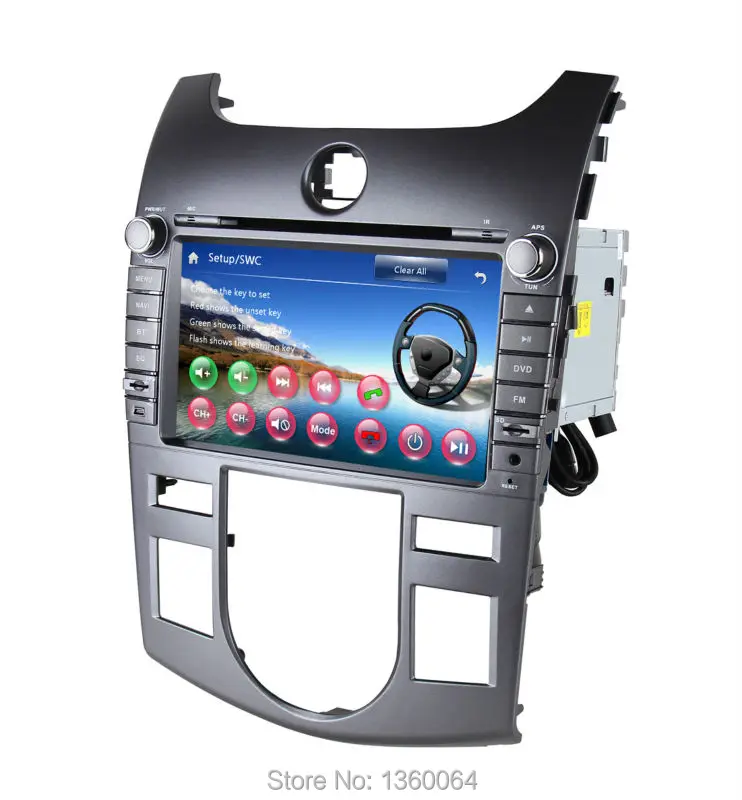 Best 8" Car DVD for 2008-2012 KIA Forte Cerato (auto air conditioner ) With GPS Navigation Bluetooth Radio Stereo 3G USB+Map+mic 0 Best 8" Car DVD for 2008-2012 KIA Forte Cerato (auto air conditioner ) With GPS Navigation Bluetooth Radio Stereo 3G USB+Map+mic 0