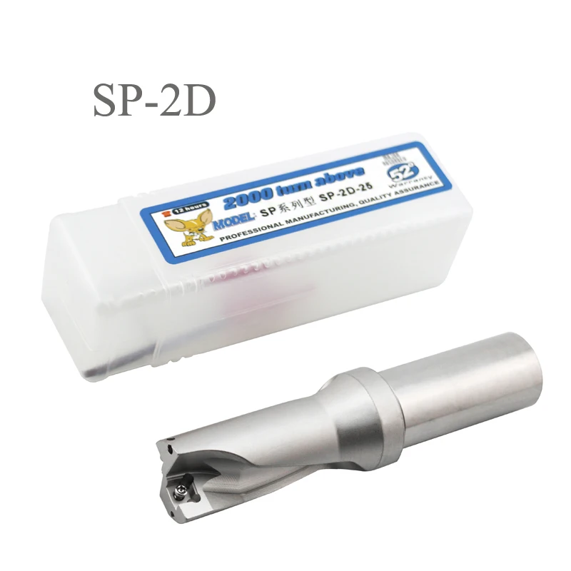 1PC High Precision U Drill Indexable Drill Kits SP 2D 13 60 for SPMG