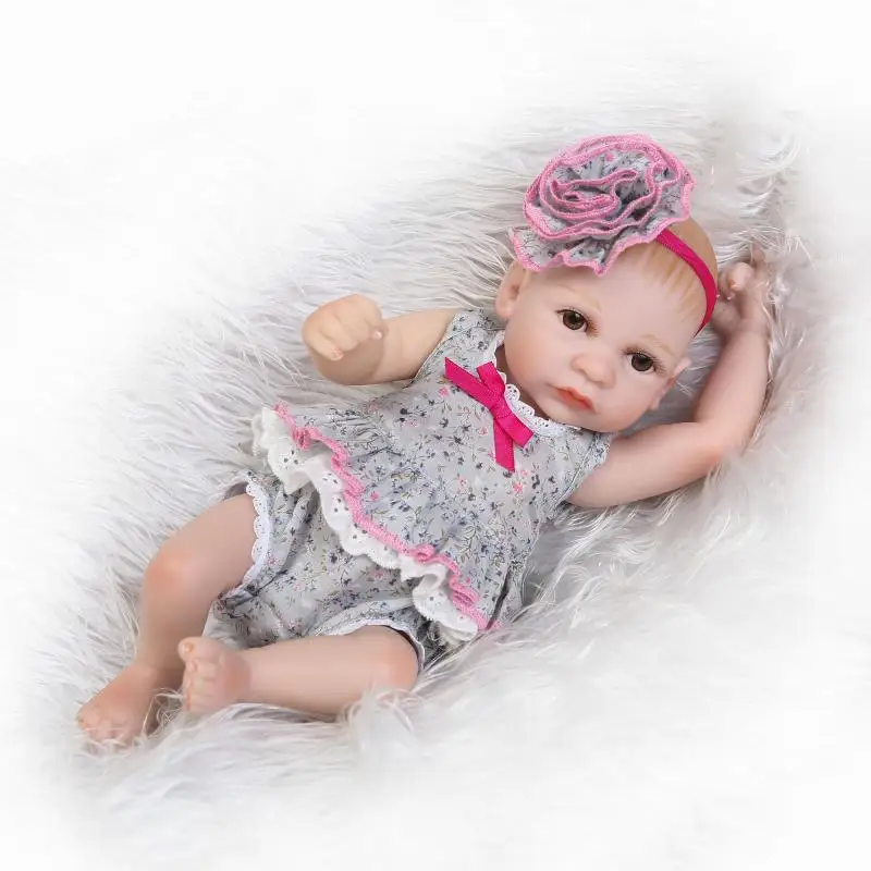 Мини-близнецы reborn Baby doll Полный Силиконовые ручной работы для новорожденных, для девочек куклы реалистичные новорожденных Baby Doll младенцев, милые костюмы на день рождения