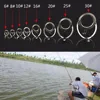 8 Size  8 Pcs Stainless Steel DIY Eye Rings Fishing Rod Guides Tips Line Rings for Making Repair Kit ► Photo 1/6