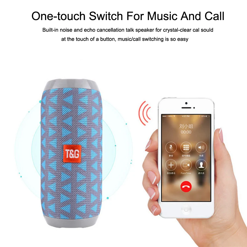 Портативная беспроводная Bluetooth Колонка Hopestar TG117 Саундбар для занятий спортом на