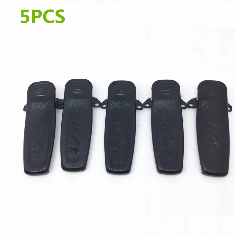 

5PCS walkie talkie accessories Back clip for HYT TC610 TC620 TC585 TC510 TC500S TC700 walkie talkie