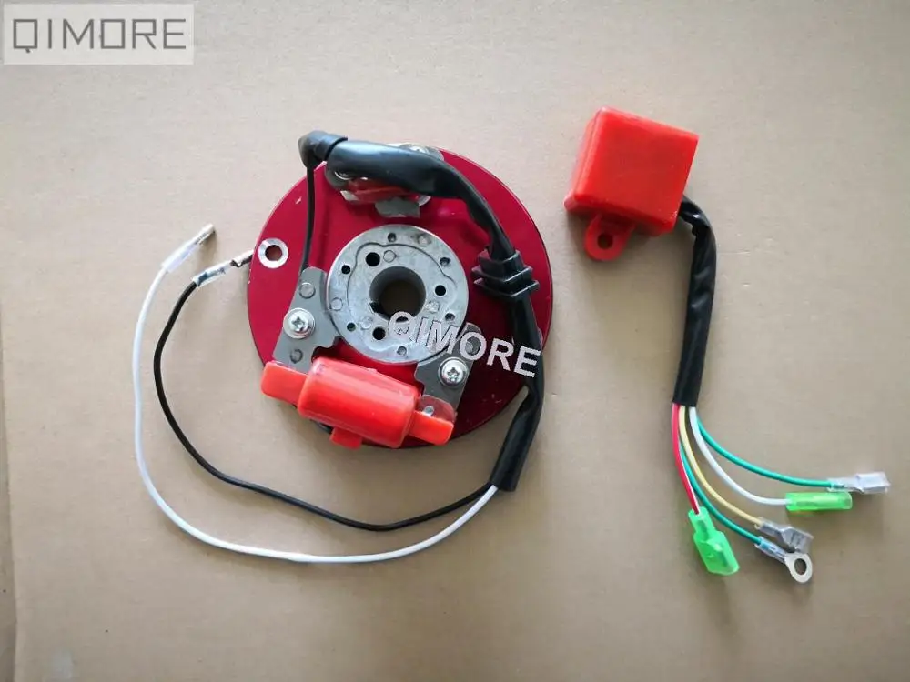 

Performance Magneto Inner Rotor Kit / CDI / Stop Button for Monkey Dirt Bike Pit bike Go Kart Quad 50 70 90 100 110 125 cc