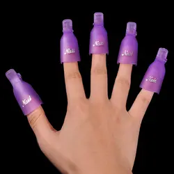 10 шт. гель для удаления польский Дизайн ногтей пальцев УФ ногтей обезжириватель польский Обёрточная бумага инструмент Гвозди Remover Soak Off