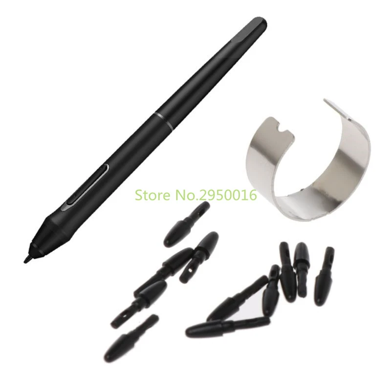 10 шт. безбатарейный пассивный стилус сменная ручка наконечники для XP-Pen HUION H640P VEIKK A30 A50 стилус C26