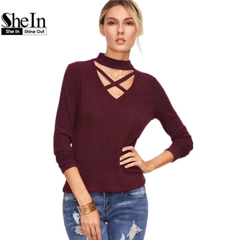 Online Buy Wholesale burgundy shirt women from China