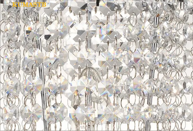 Европейский кристалл спальня прикроватная настольная лампа Ресторан украшения затемнения настольная лампа креативная Мода Кристалл